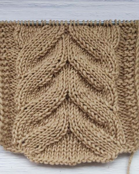 Point Fausse Torsade au Tricot