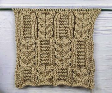 Point de Torsades au Tricot