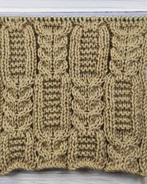 Point de Torsades au Tricot