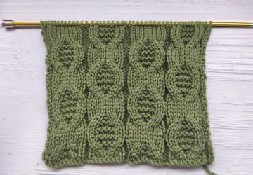 Point Torsadé au Tricot