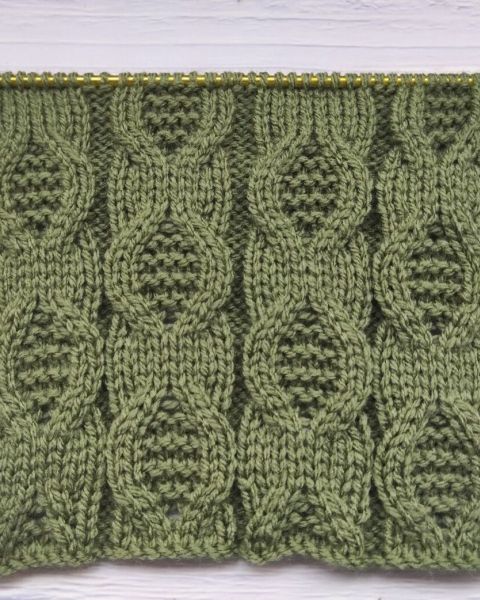 Point Torsadé au Tricot