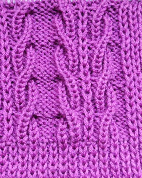 Point de Torsades au Tricot