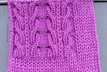 Point de Torsades au Tricot