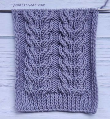 Point Torsade Tricot