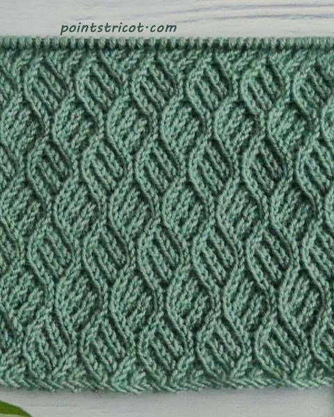 Point de Tricot Croisé