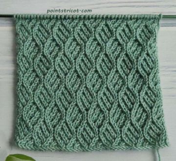 Point de Tricot Croisé