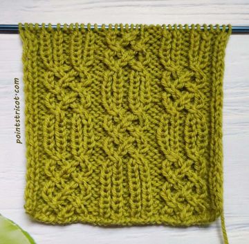 Point Croisé Tricot