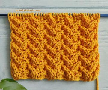 Point Croisé au Tricot