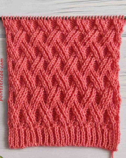 Point de Tricot Croisé