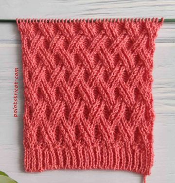 Point de Tricot Croisé