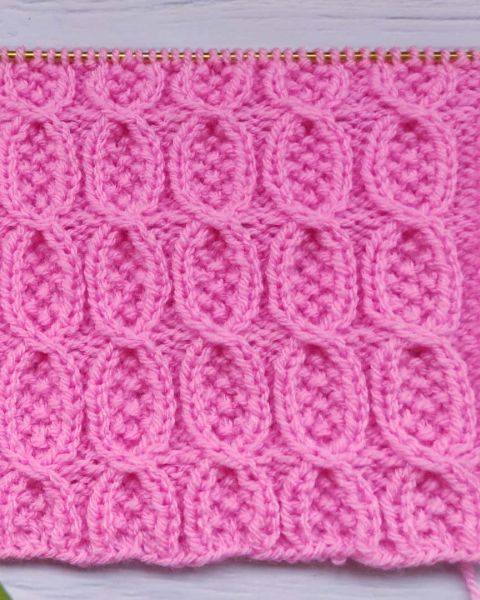 Torsades avec Point de Riz au Tricot