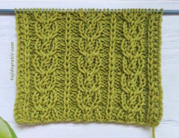Point de Torsades au Tricot