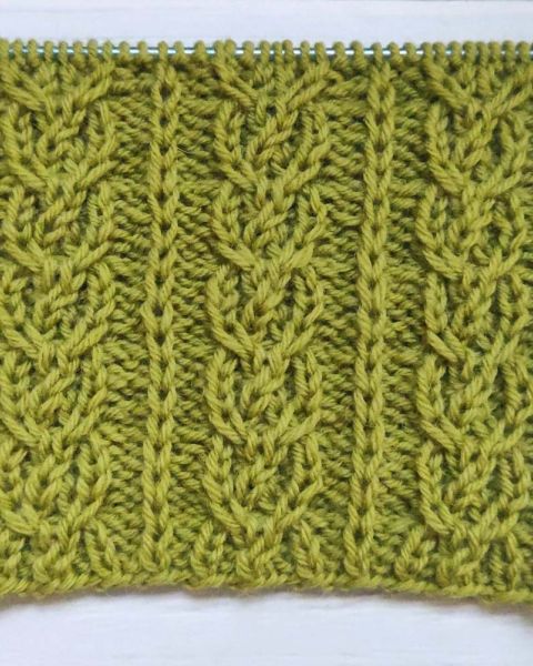 Point de Torsades au Tricot