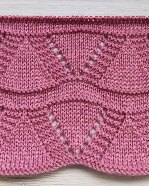 Point de Vagues au Tricot