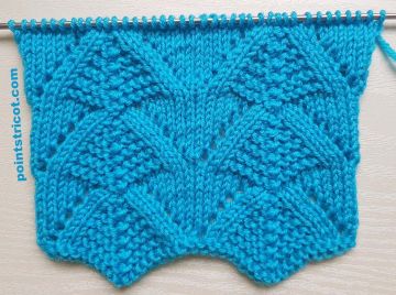 Point de Vagues au Tricot