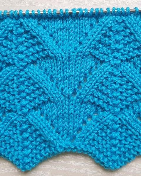 Point de Vagues au Tricot