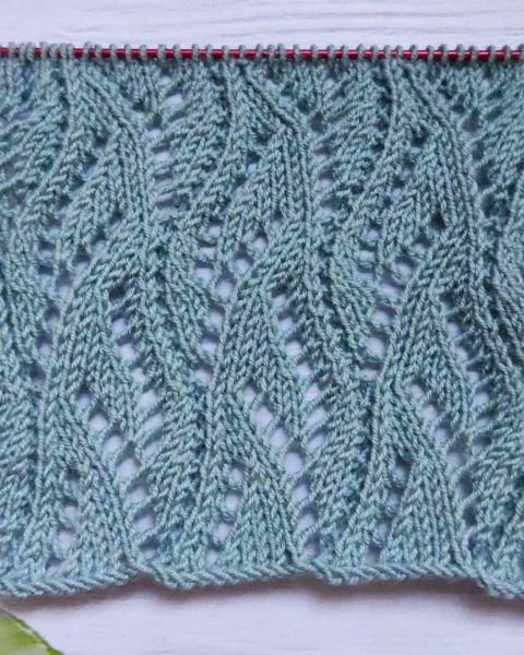 Point de Vagues au Tricot