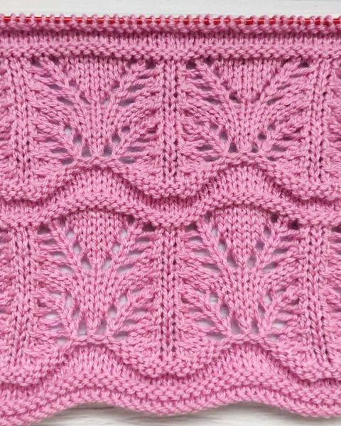 Point de Vagues au Tricot