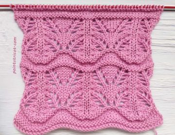 Point de Vagues au Tricot
