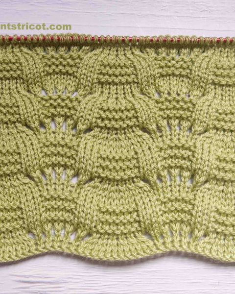 Point de Vagues au Tricot