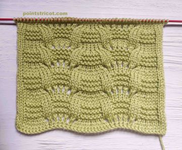 Point de Vagues au Tricot