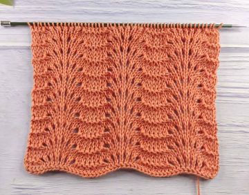 Point de Vagues au Tricot