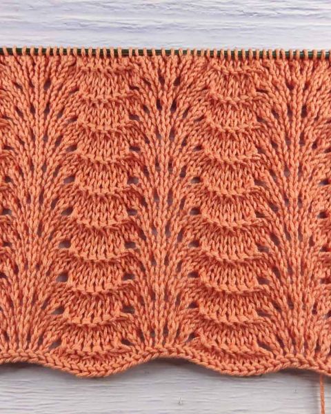 Point de Vagues au Tricot